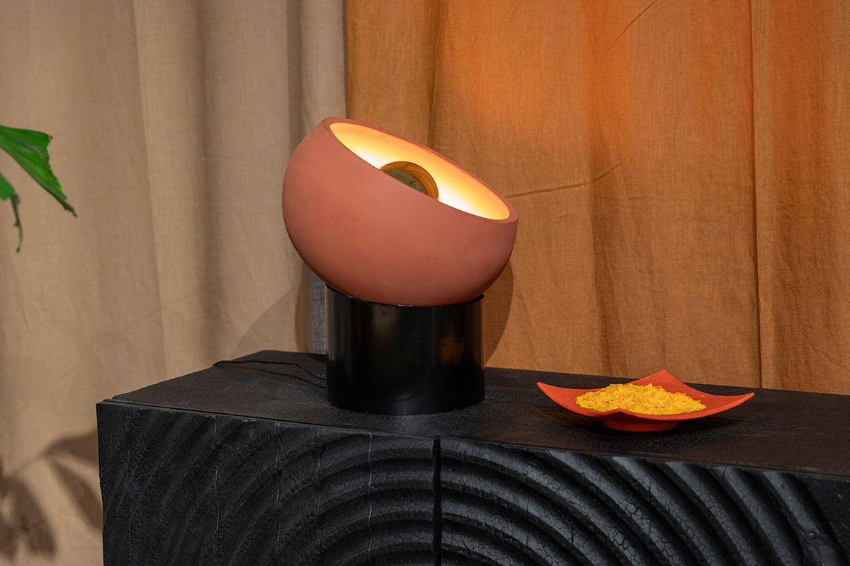 Zahra Terra Terracotta Table Lamp - WOO .Design