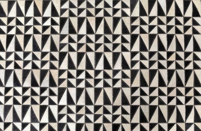 Zigzag Leather Carpet - WOO .Design