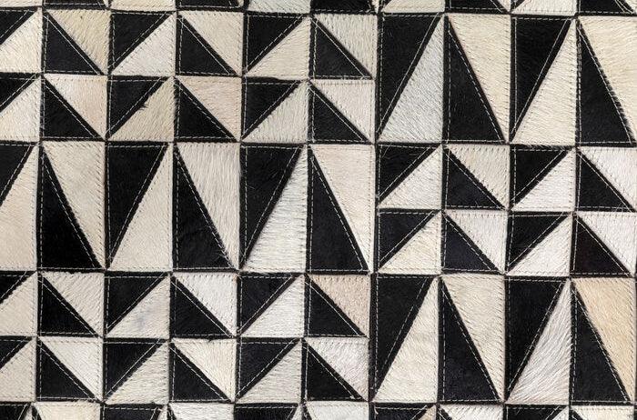 Zigzag Leather Carpet - WOO .Design
