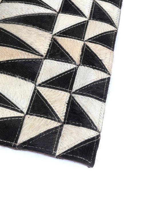 Zigzag Leather Carpet - WOO .Design