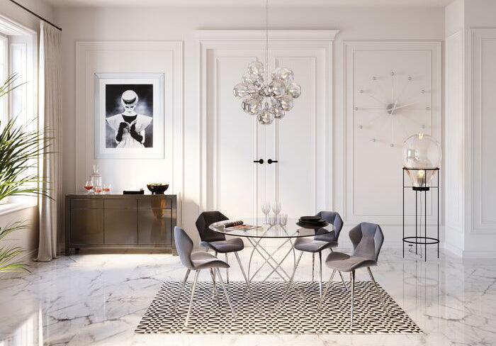 Zigzag Leather Carpet - WOO .Design