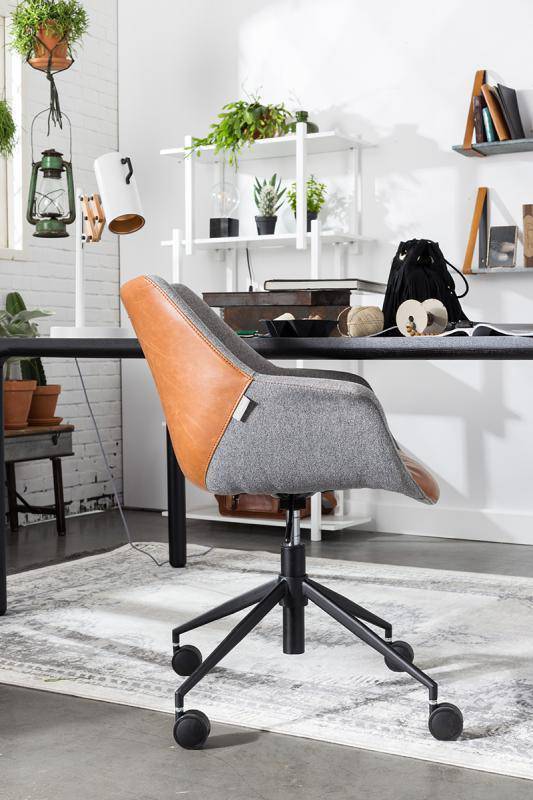 Doulton Vintage Brown Office Chair