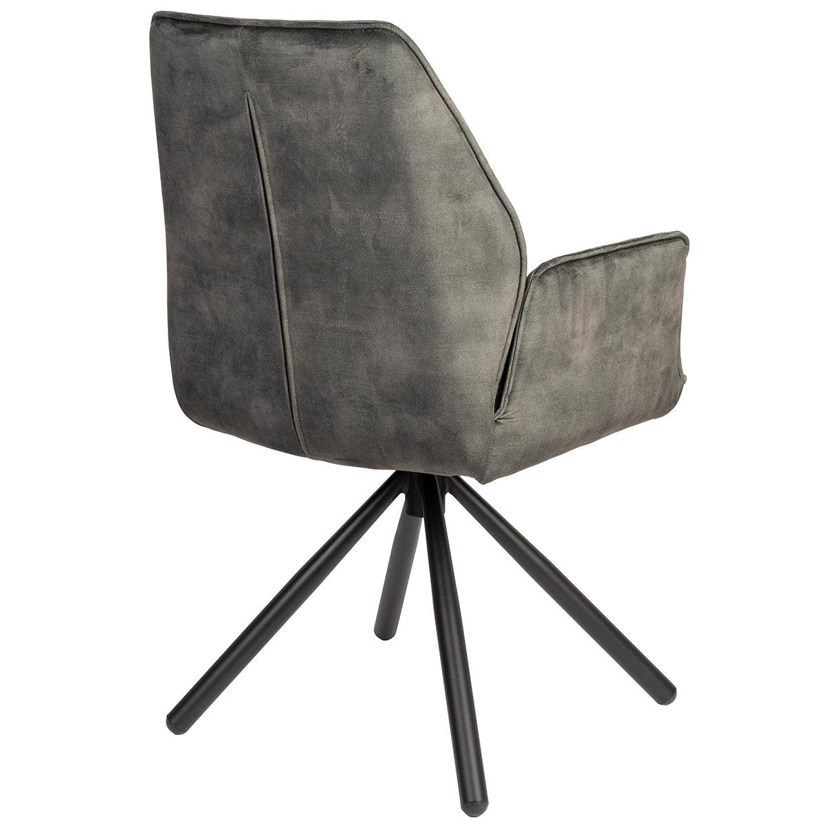 Jamie Velvet Armchair (2/Set) - WOO .Design