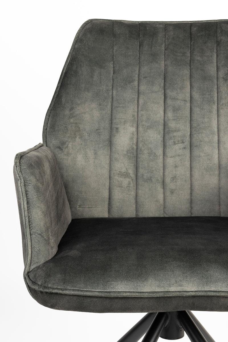 Jamie Velvet Armchair (2/Set) - WOO .Design