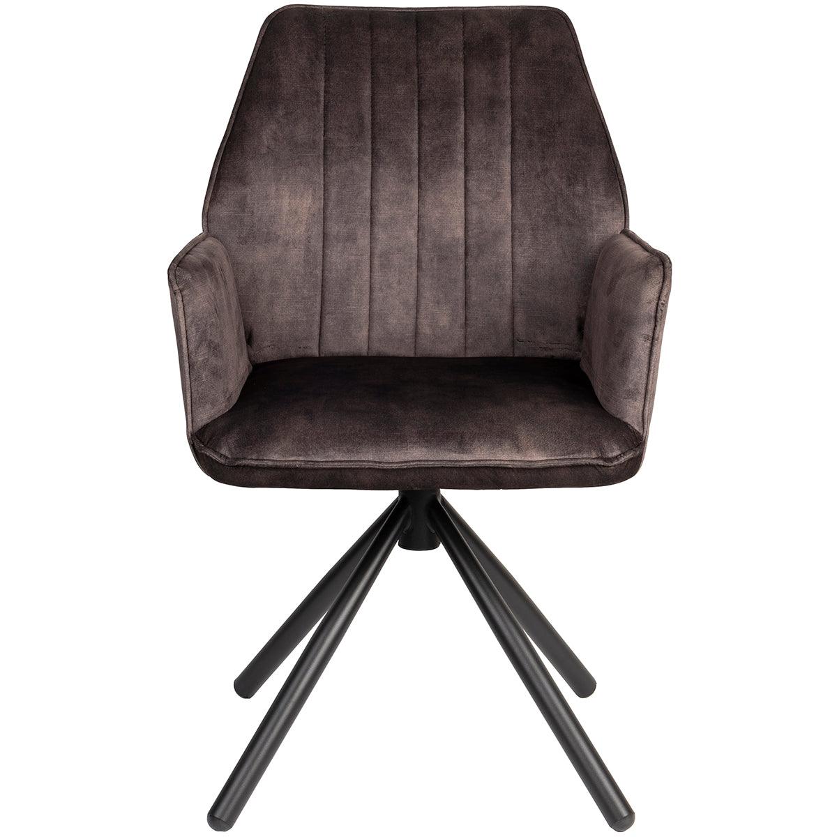 Jamie Velvet Armchair (2/Set) - WOO .Design
