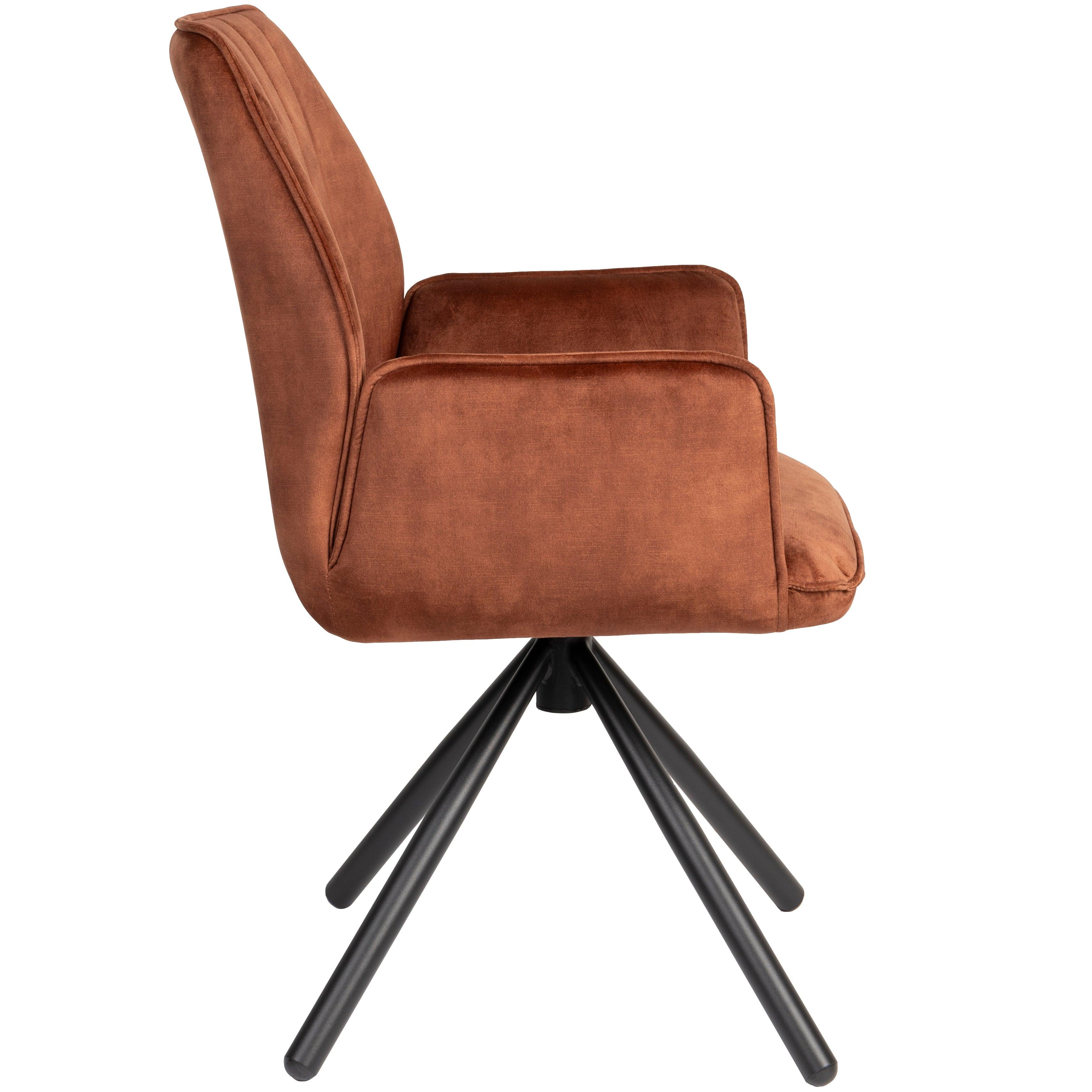 Jamie Velvet Armchair (2/Set) - WOO .Design