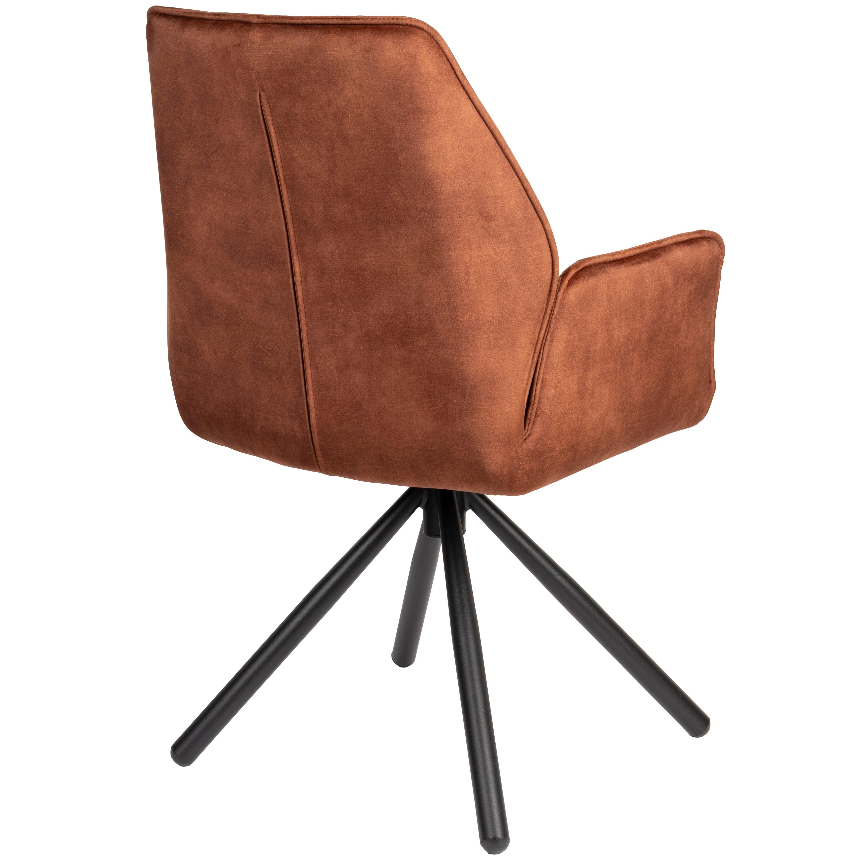 Jamie Velvet Armchair (2/Set) - WOO .Design