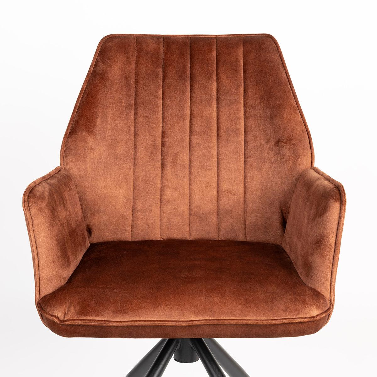 Jamie Velvet Armchair (2/Set) - WOO .Design