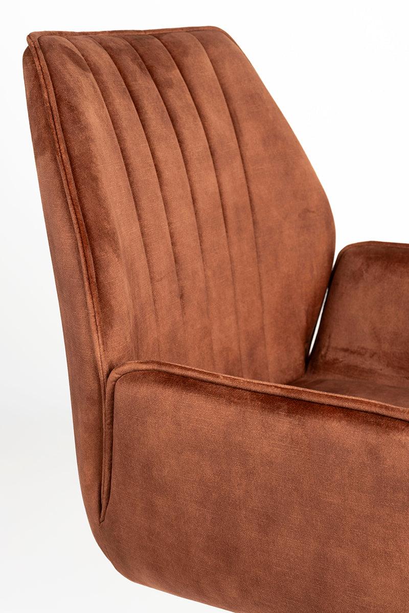 Jamie Velvet Armchair (2/Set) - WOO .Design