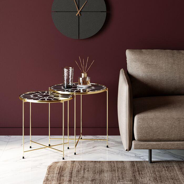 Priya Side Table (2/Set) - WOO .Design