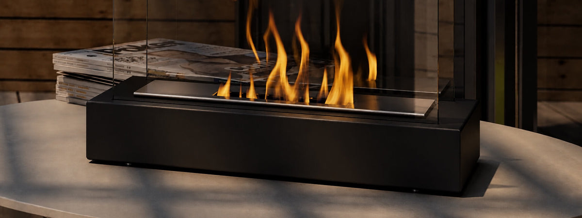 Freestanding Bio Fireplaces • WOO.design