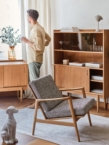 Mid Century Scandinavian Designs Chairs Mid-century Modern Scandinavian Lounge Chair The Orange Seat And Back  Upholstery Galerie Møbler