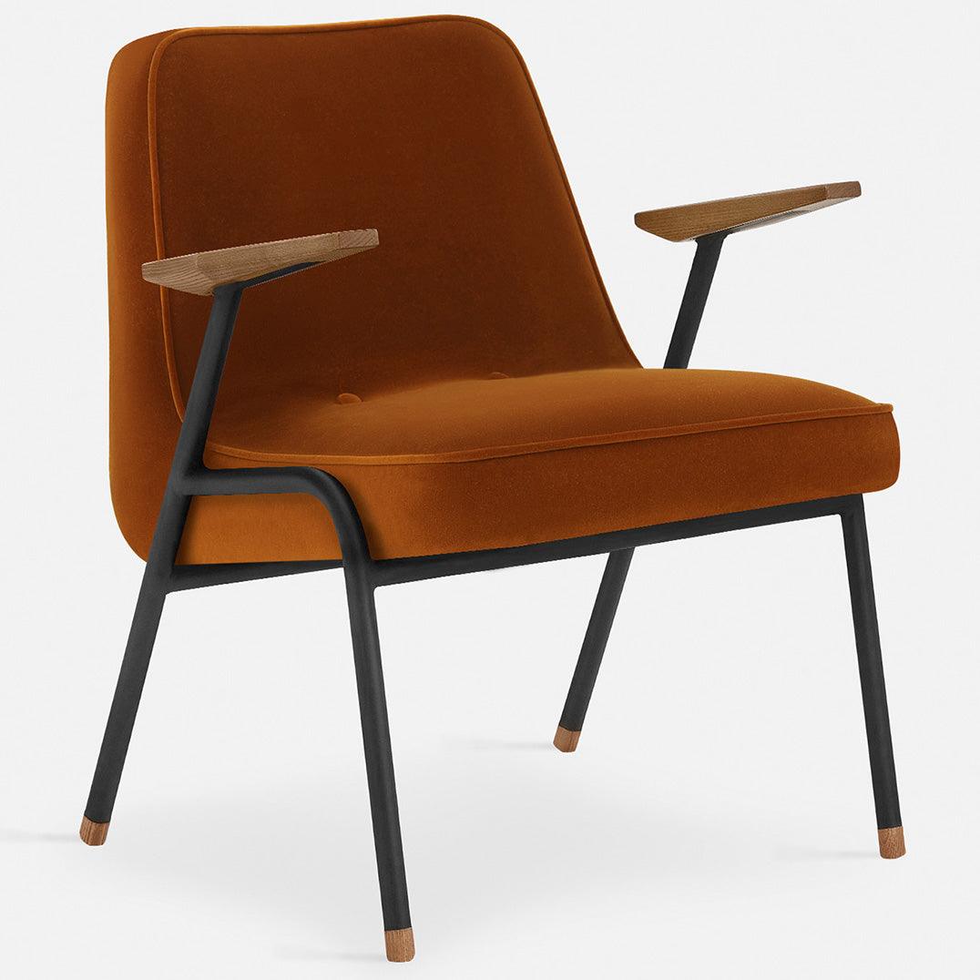 366 Velvet/Metal Armchair - WOO .Design