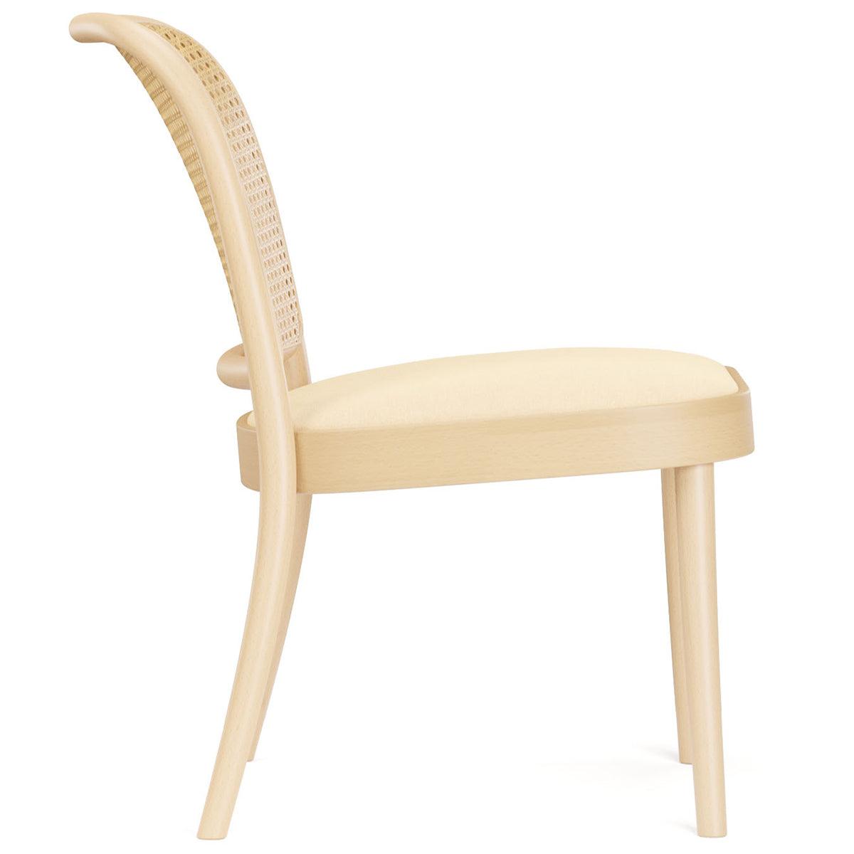 811 Upholstered/Cane Lounge Chair - WOO .Design