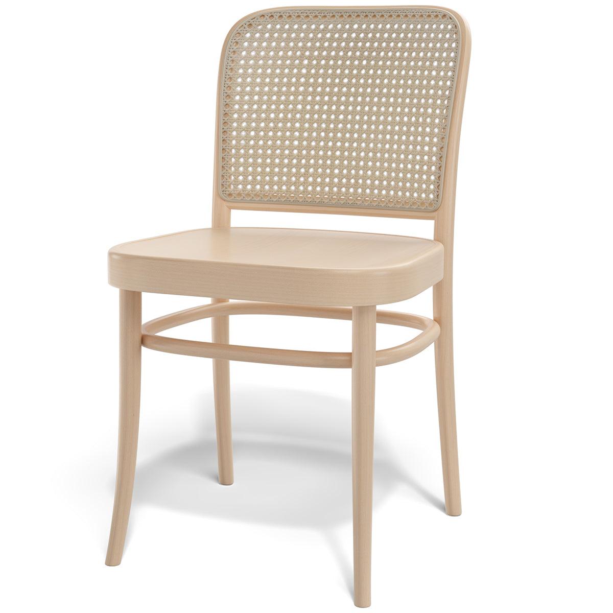 811 Wood Seat Cane/Mesh Back Chair - WOO .Design