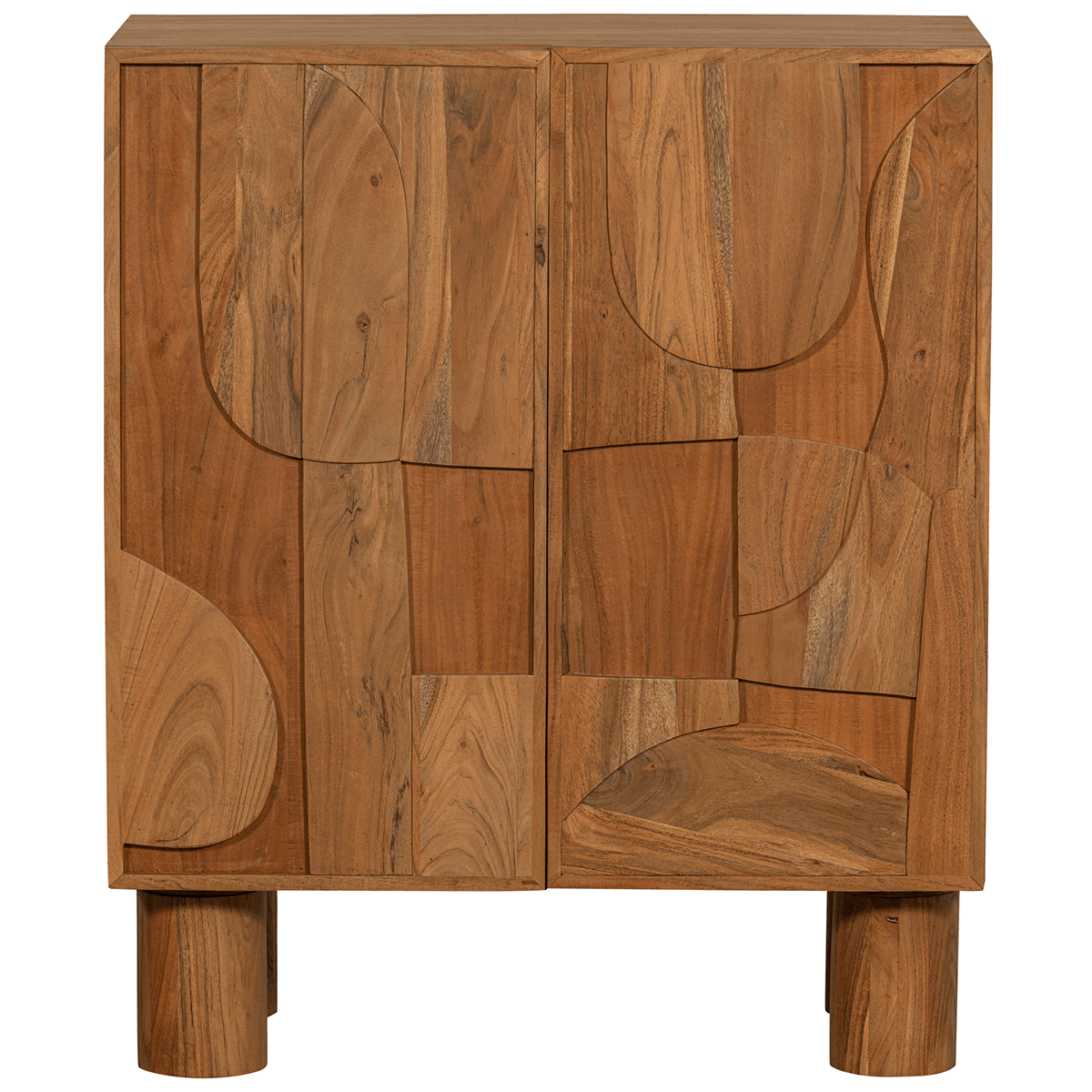 Notice Natural Acacia Wood Cabinet - WOO .Design