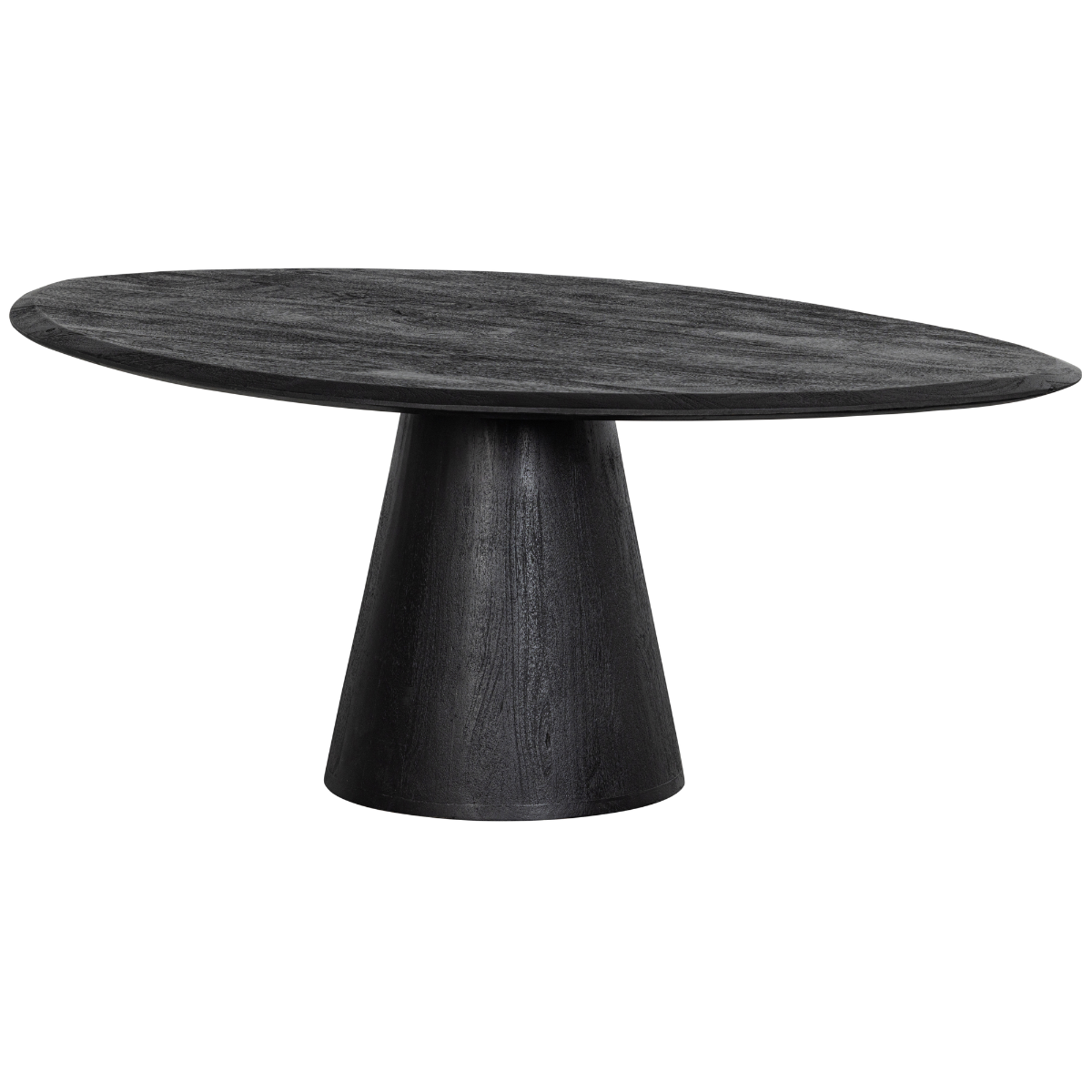 Posture Black Wood Coffee Table