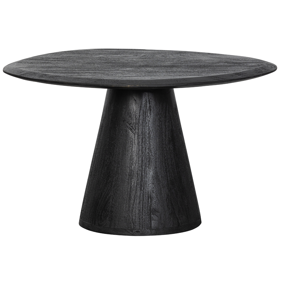 Posture Black Wood Coffee Table