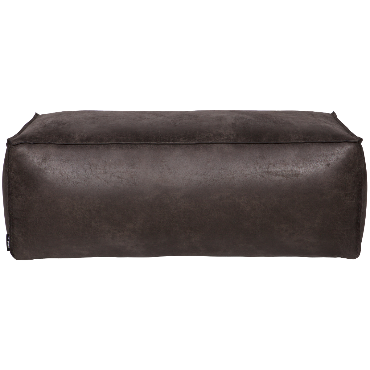 Rodeo Leather Pouf