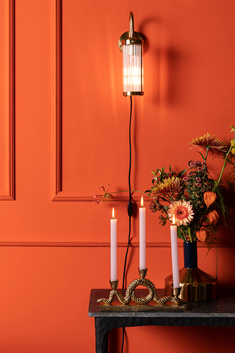 Angel On Fire Wall Lamp