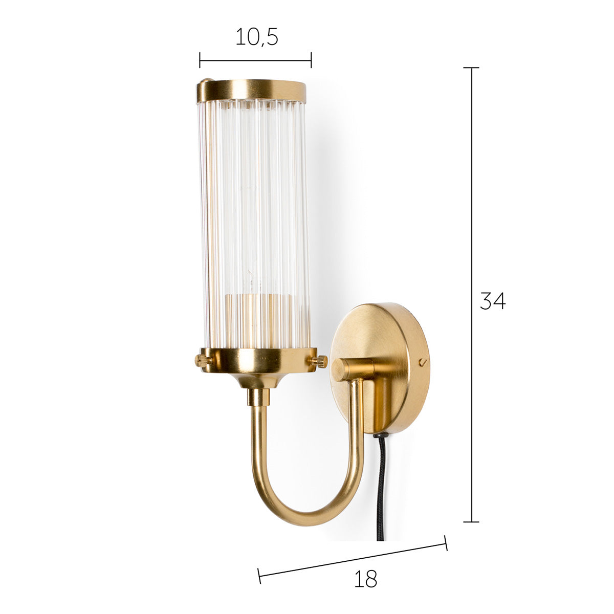 Angel On Fire Wall Lamp