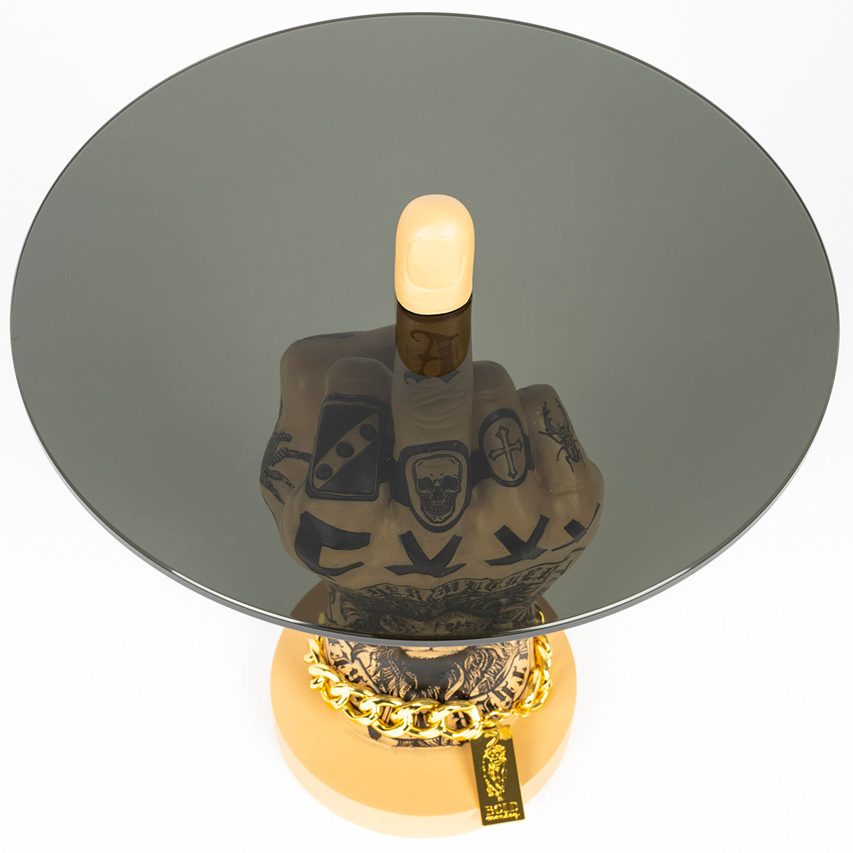 Fother Mucker Lion Side Table