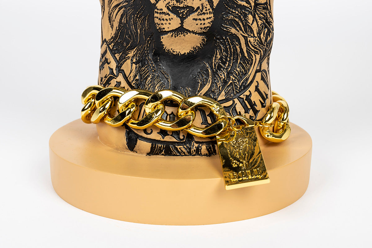 Fother Mucker Lion Side Table
