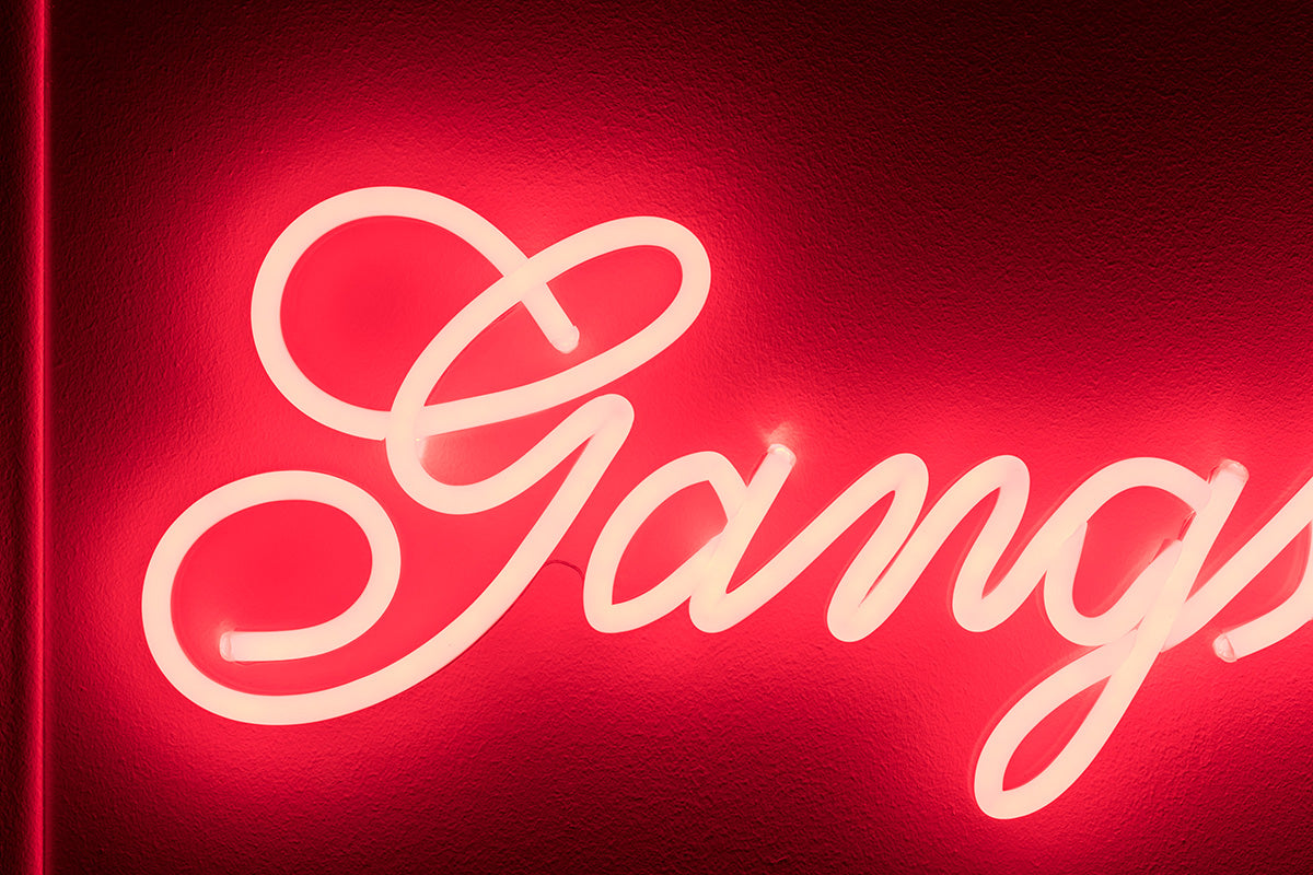 Gangsters Non Social Sign