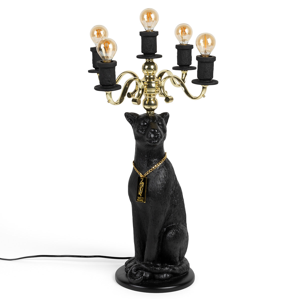 Proudly Crowned Panther Floor Lamp