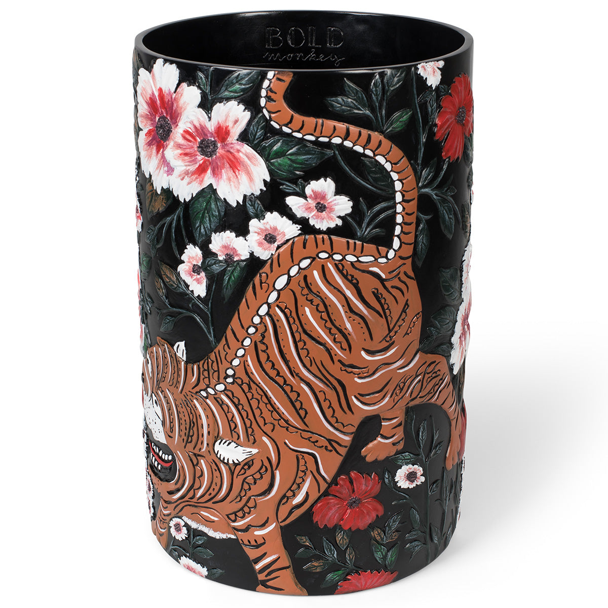 Songs Of The Night Tiger Vase