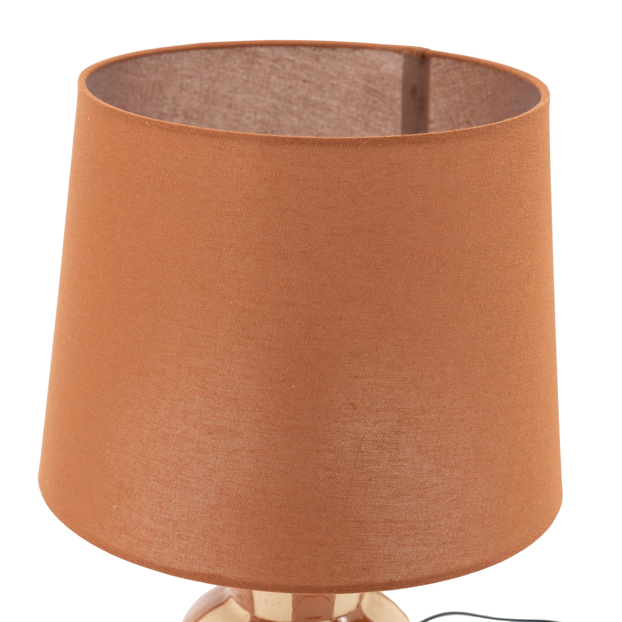 Blocsy II Brown Table Lamp