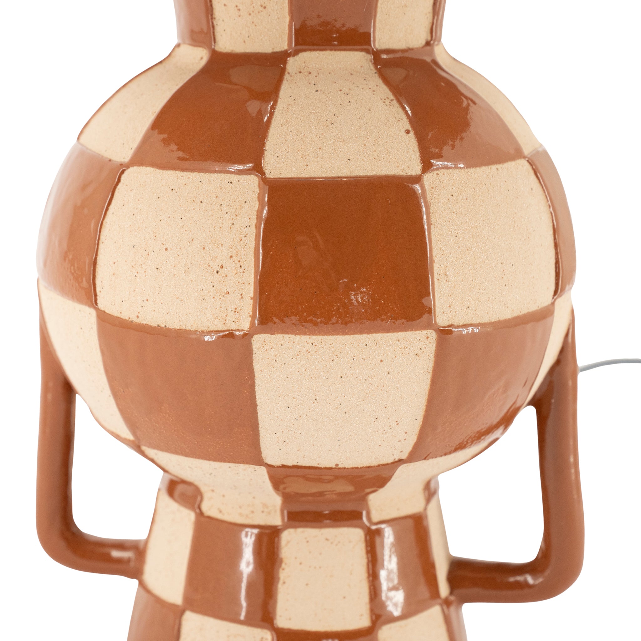 Blocsy II Brown Table Lamp