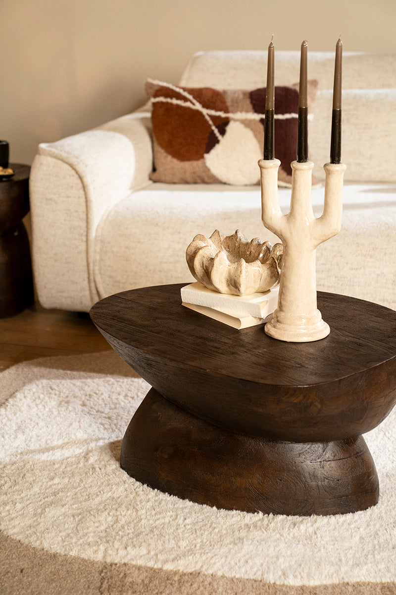 Cobble Wood Coffee Table - WOO .Design