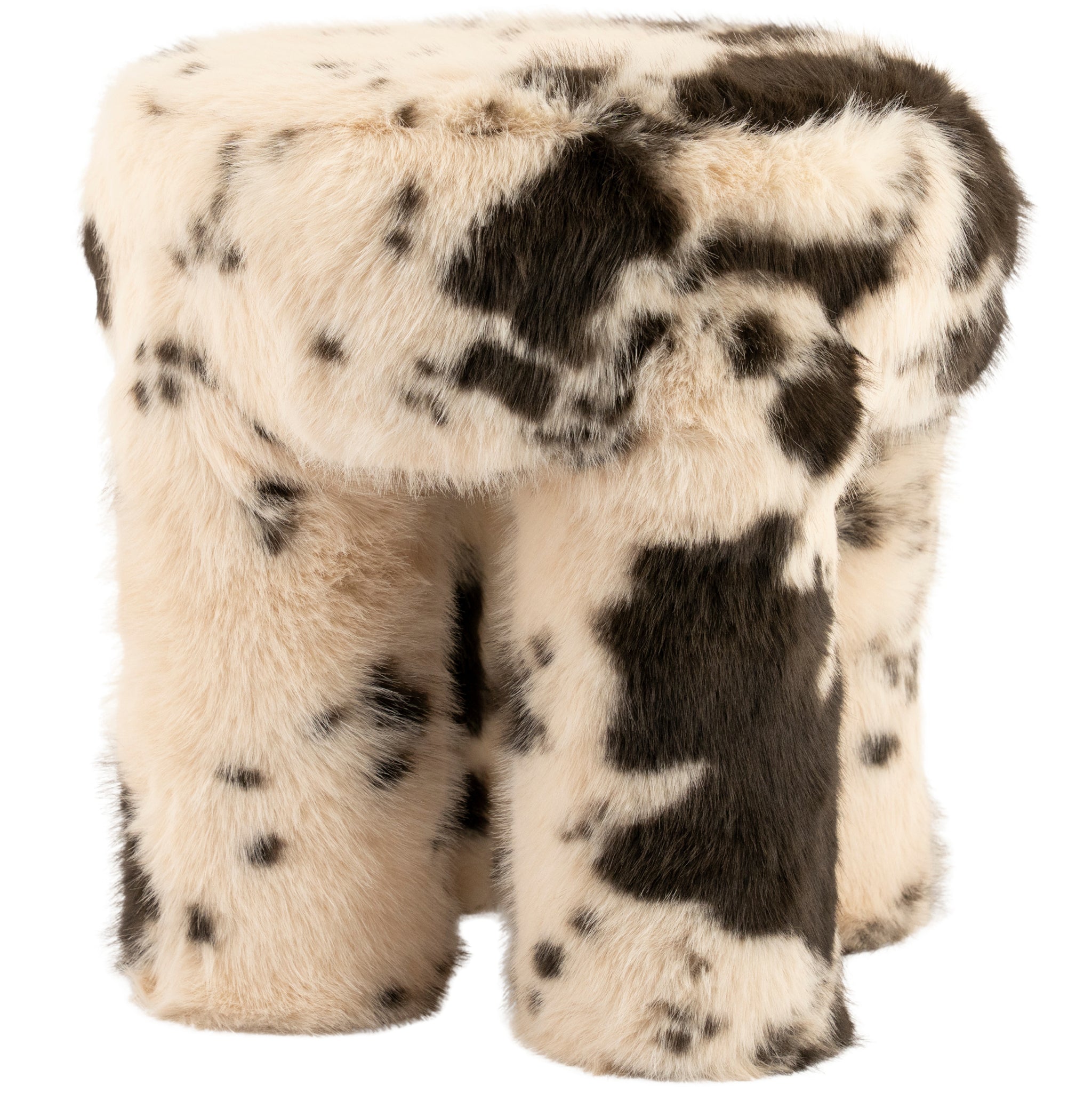Cowy Beige Stool