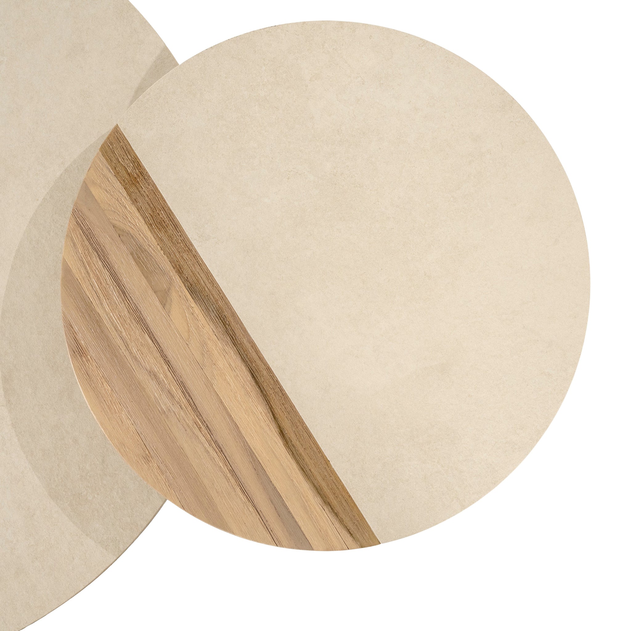 Diago Natural Coffee Table (2/Set)