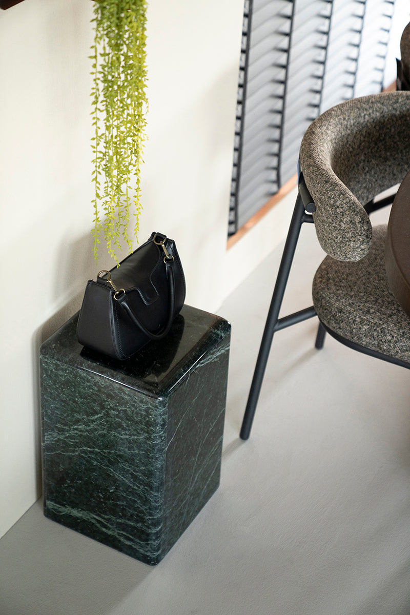 Dice Marble Side Table