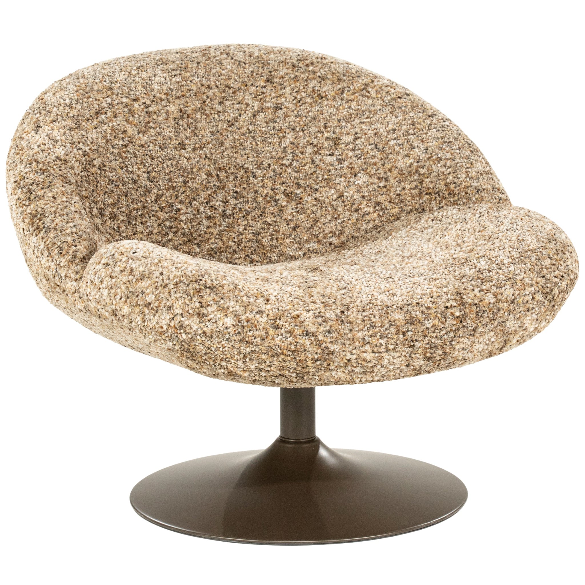 Ducky Taupe Plush Lounge Chair