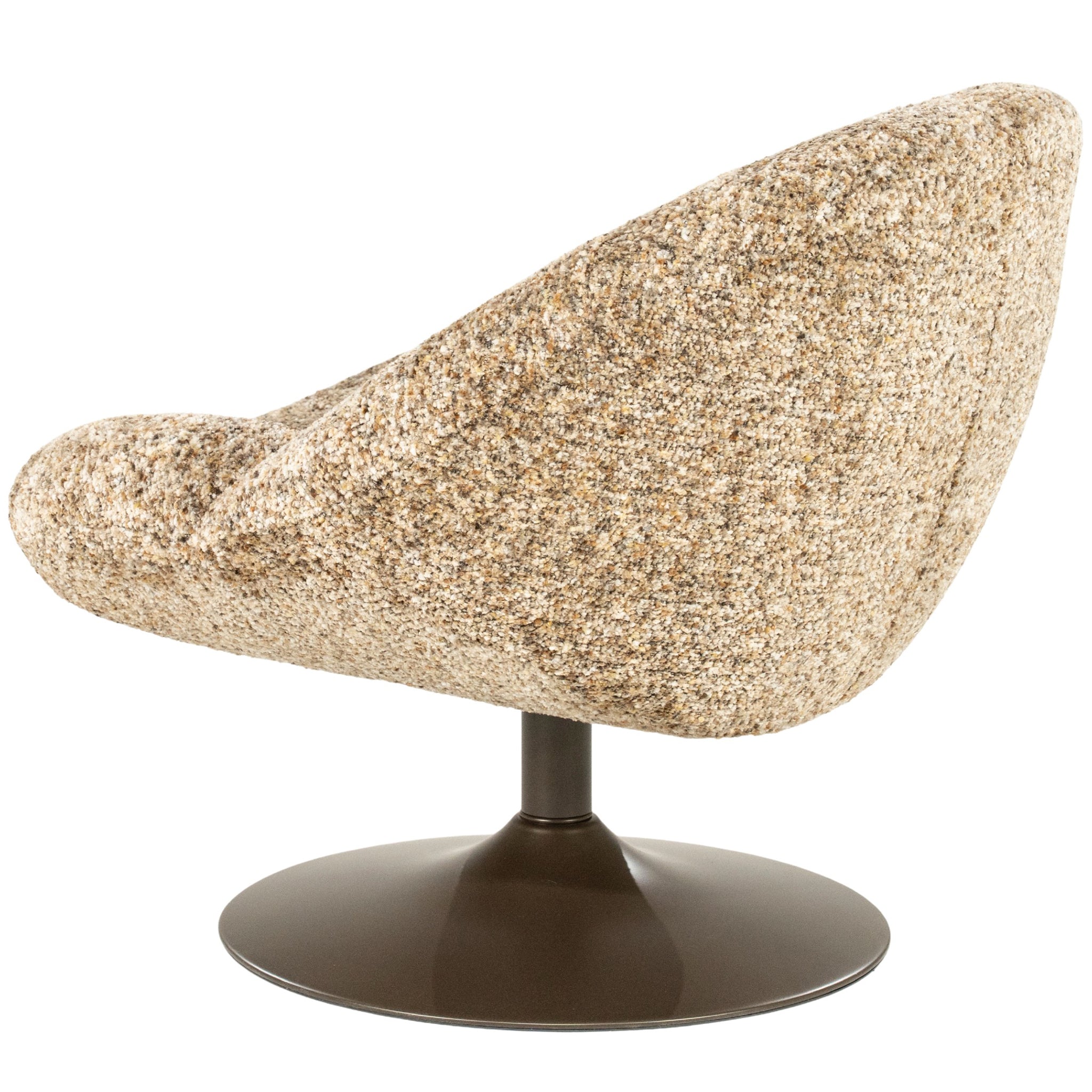 Ducky Taupe Plush Lounge Chair