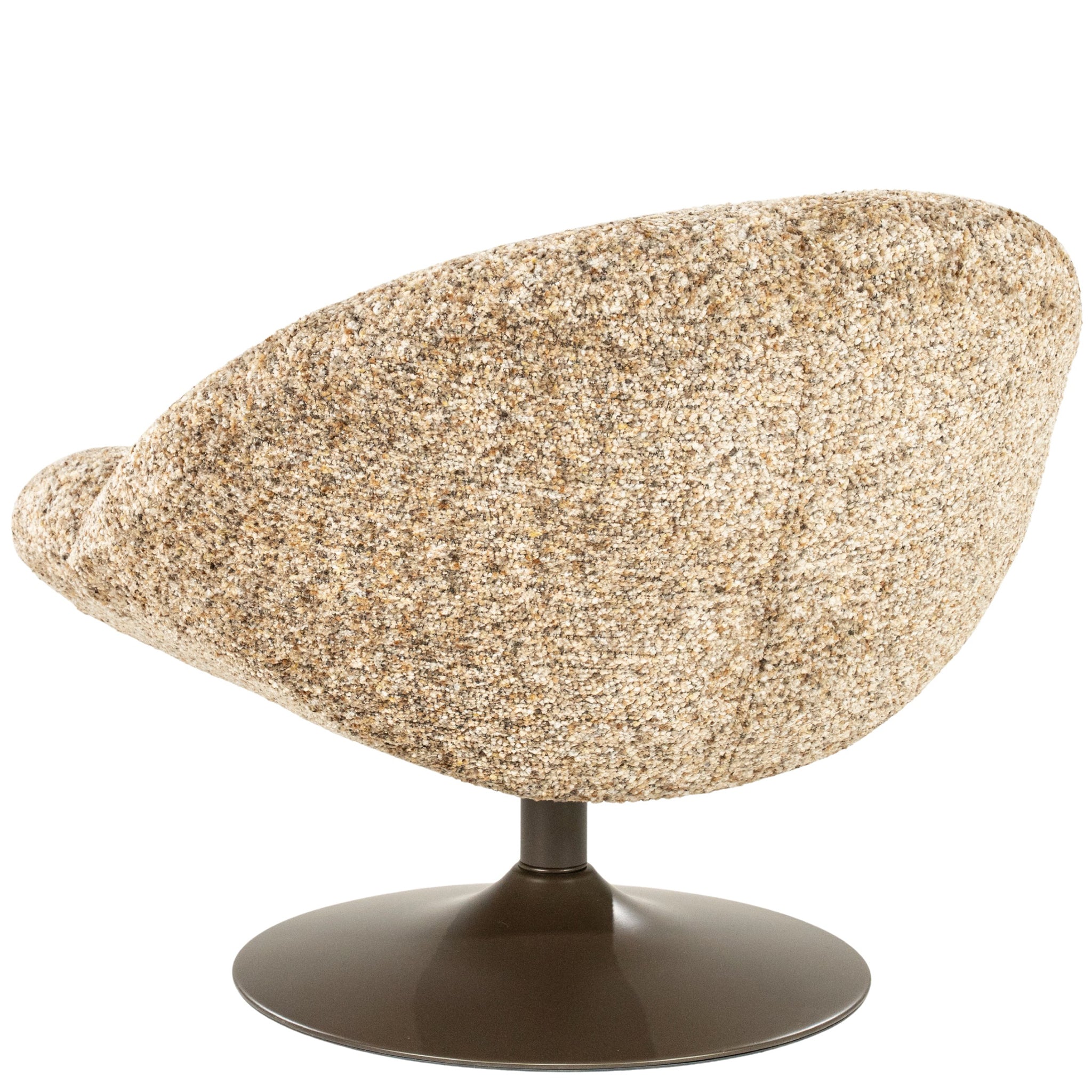Ducky Taupe Plush Lounge Chair