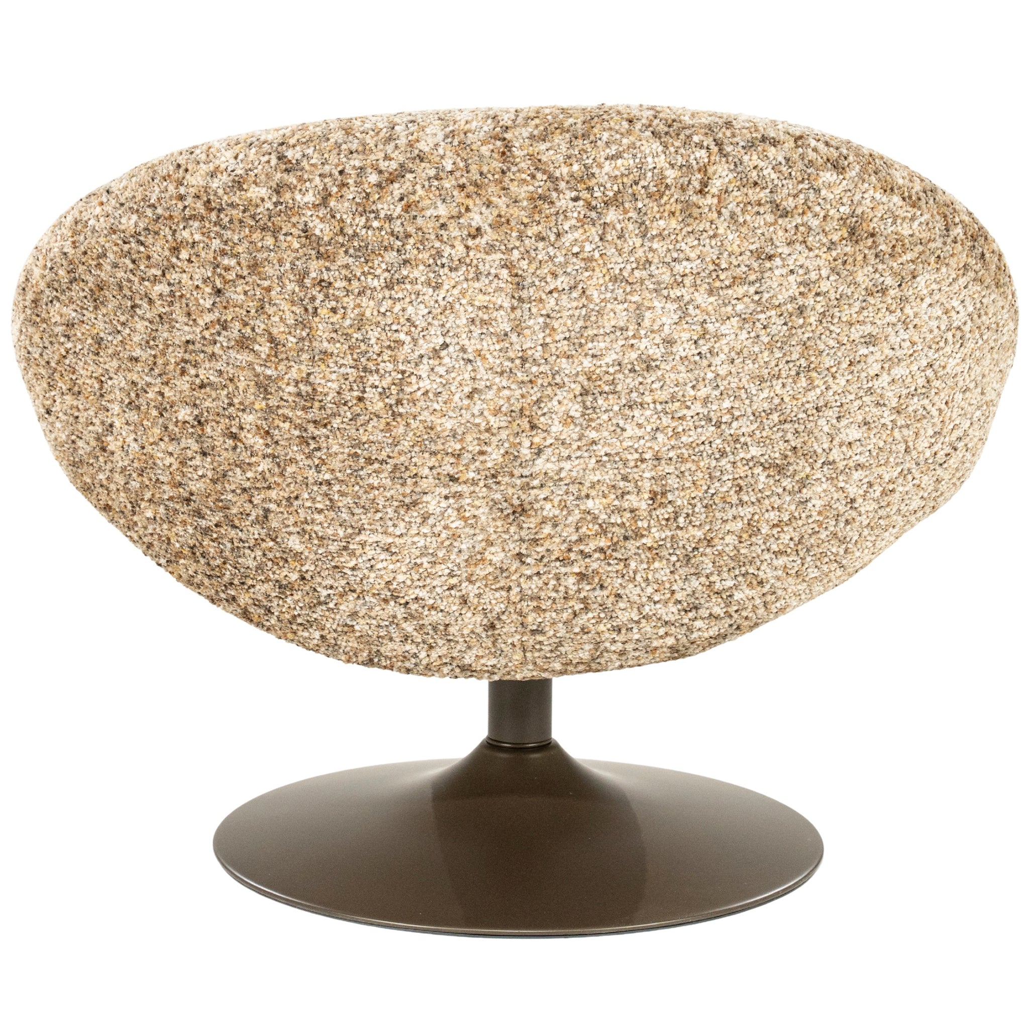 Ducky Taupe Plush Lounge Chair
