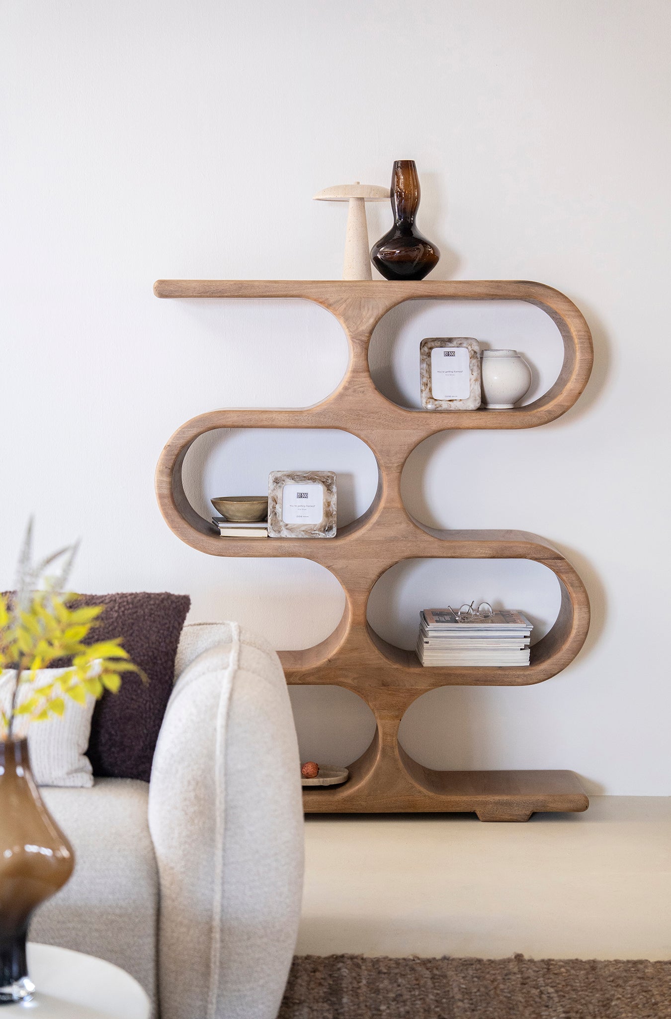 Esu Natural Mango Wood Cabinet