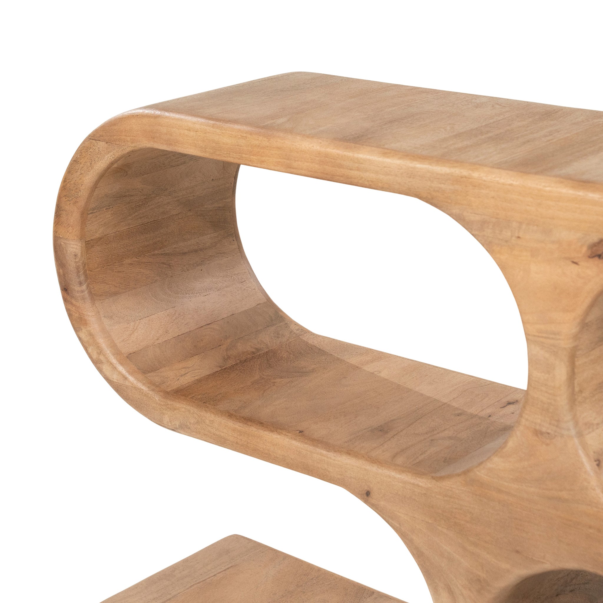 Esu Natural Mango Wood Console