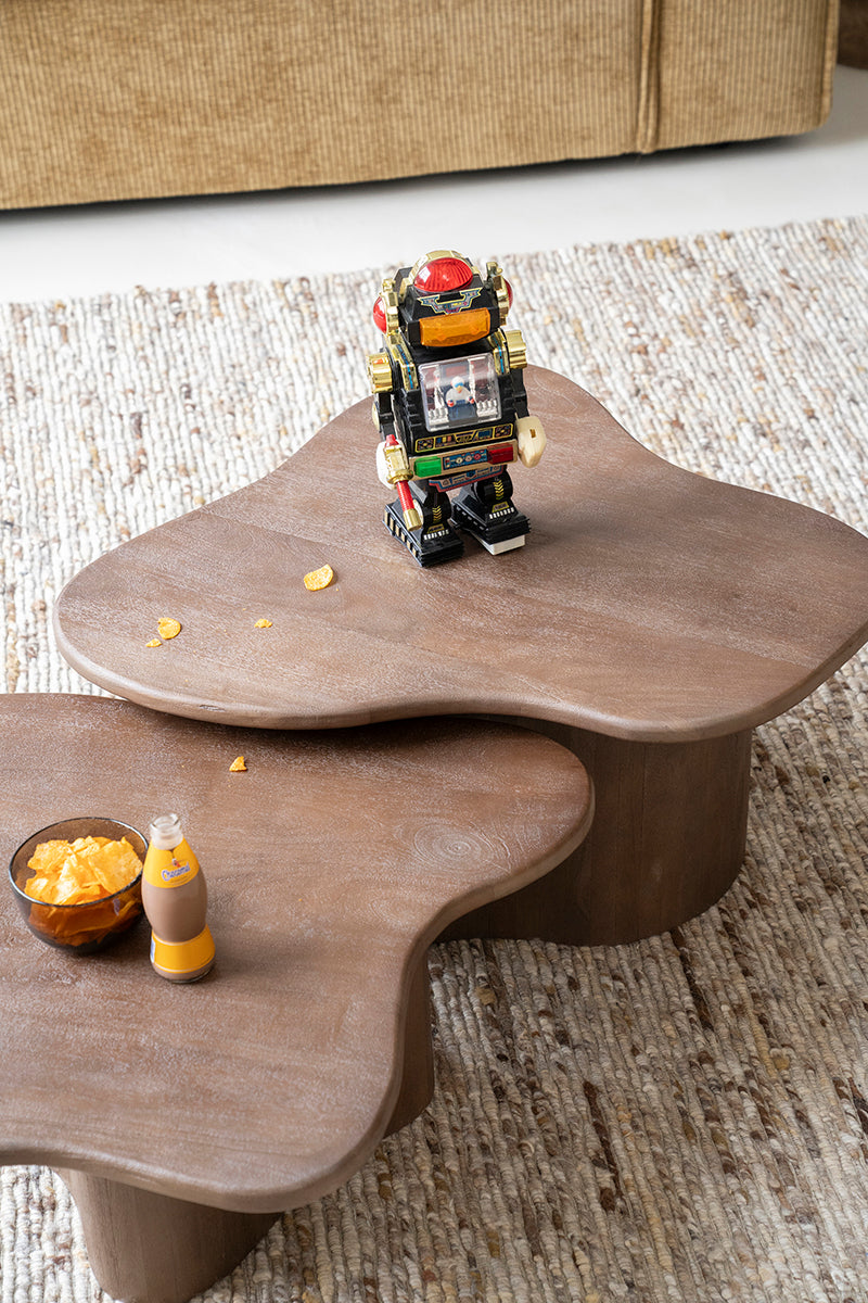 Fall Mango Wood Coffee Table (2/Set)