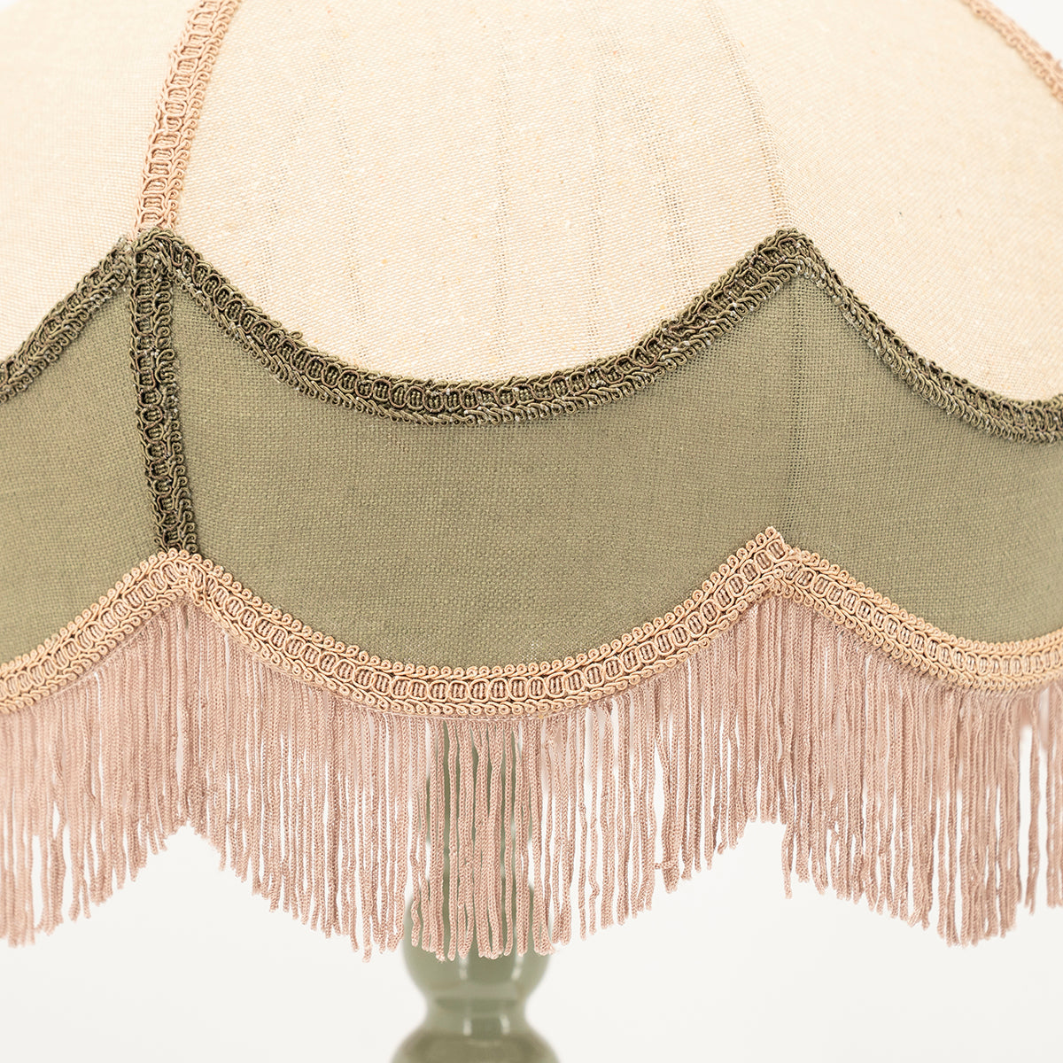 Fringaloo Green Floor Lamp