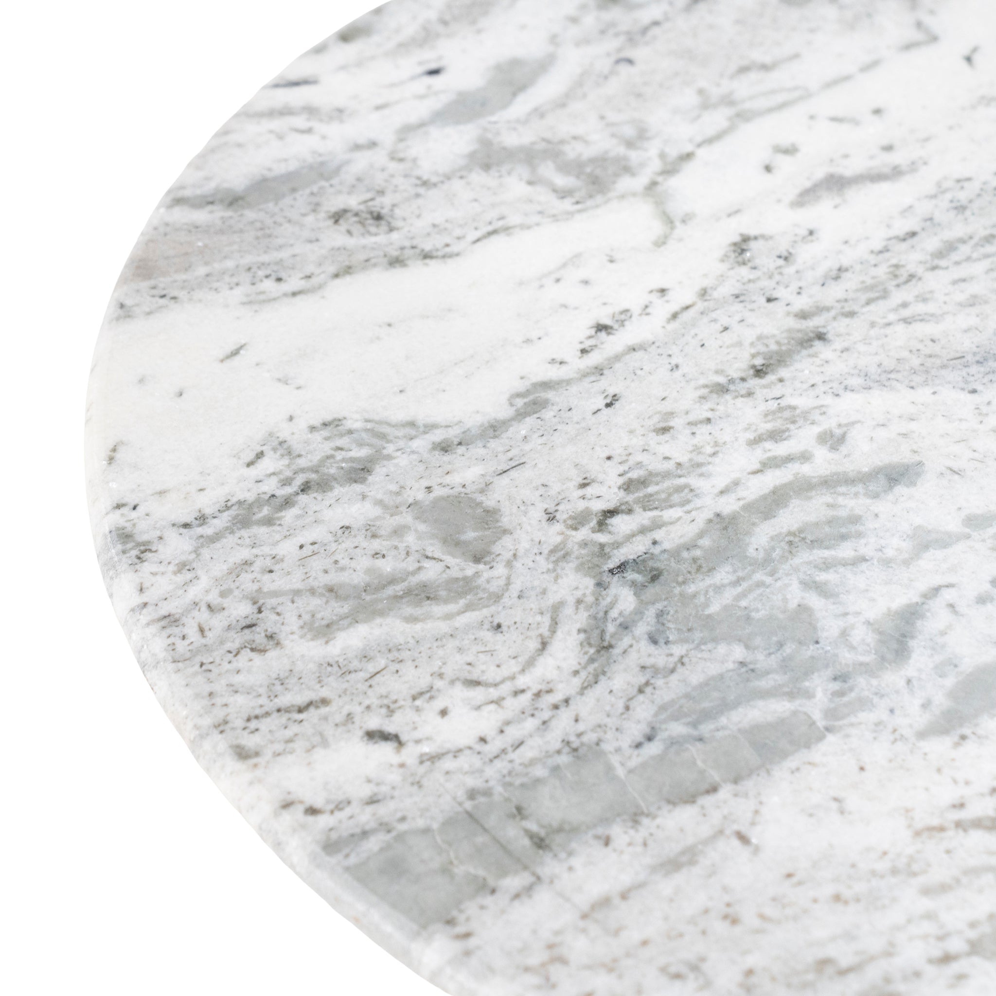 Nelo Marble/Mango Wood Coffee Table