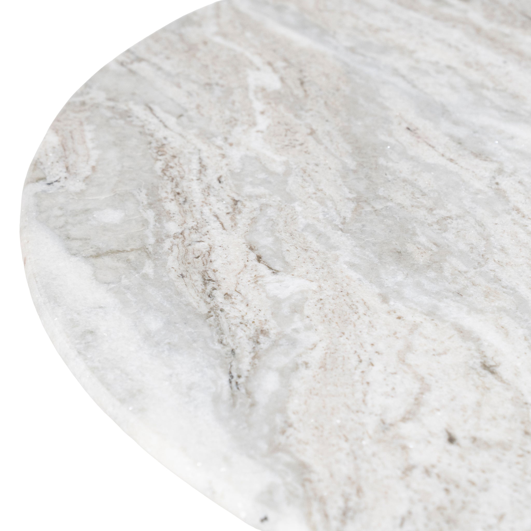 Nelo Marble/Mango Wood Coffee Table