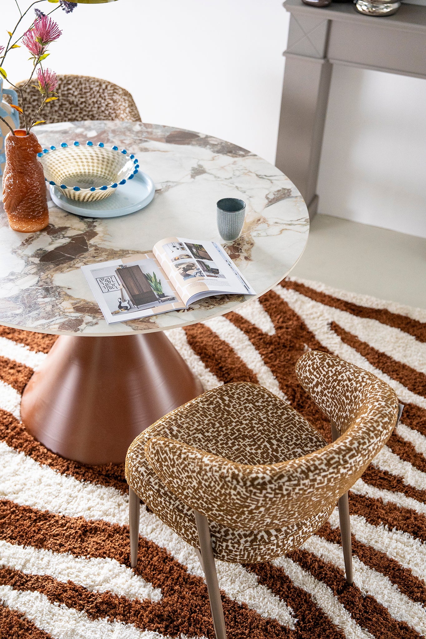 Roka Brown Dining Table