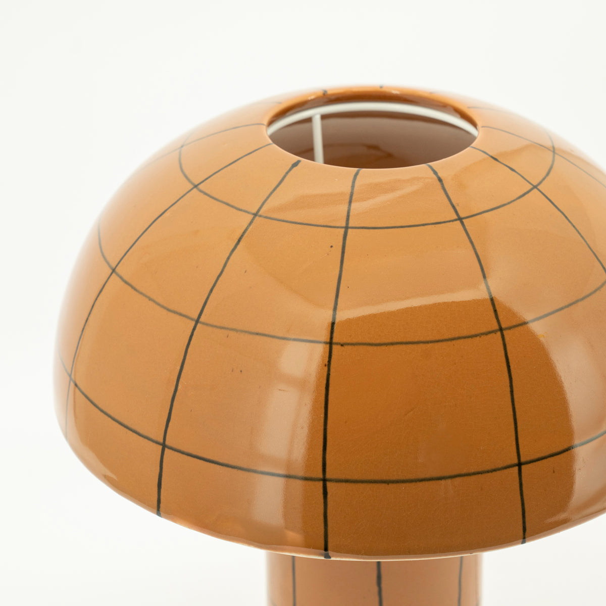 Trazo Brown Large Table Lamp