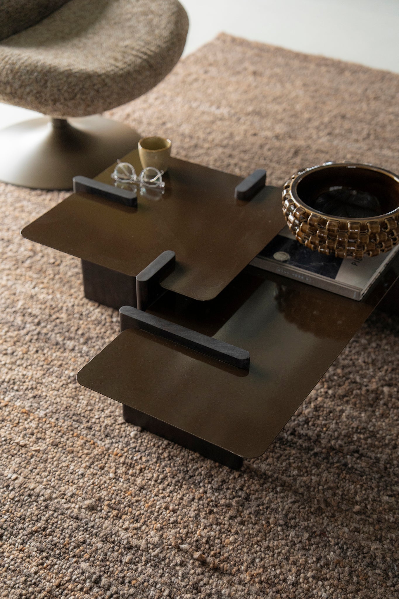 Voro Brown Coffee Table