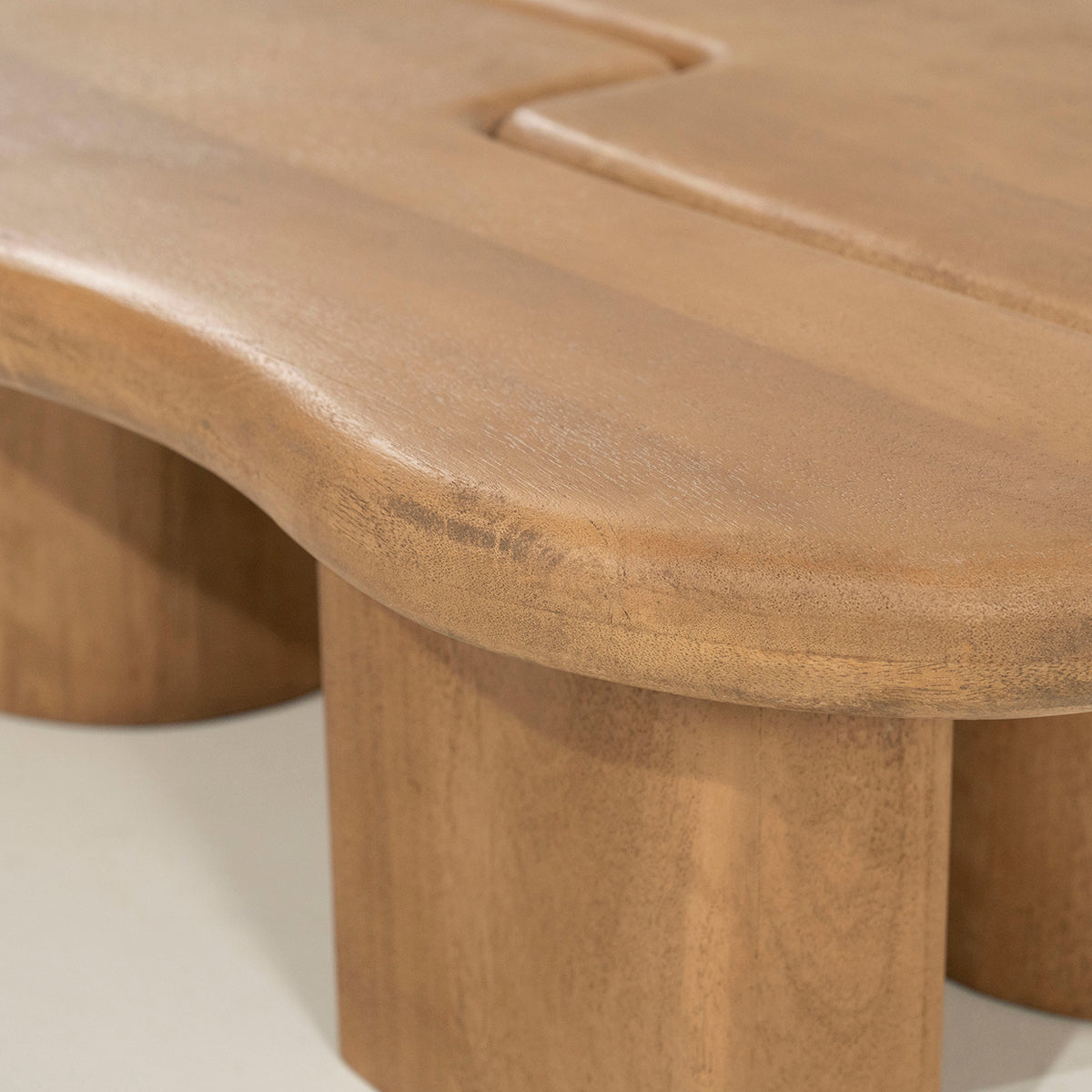 Yuo Mango Wood Coffee Table